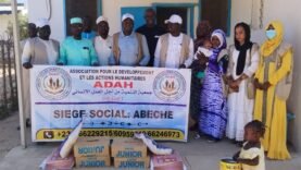 l&rsquo;association ADAH fait un don aux orphelins du Centre Bakan Al-Salam à Abéché