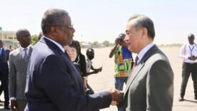 visite du ministre chinois des Affaires étrangères