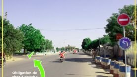 Attention : Sens Interdit devant la Présidence de la République