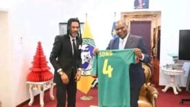 Rigobert Song, nouvel entraîneur de la sélection nationale de football