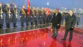 Visite officielle du Président Faustin Archange Touadéra à Moscou