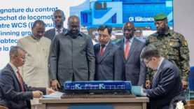 projet Simandou, signature du contrat d’acquisition du second lot de locomotives