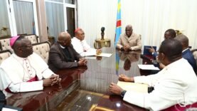 le président Tshisekedi reçoit une délégation de la Conférence épiscopale