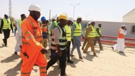 Le ministre de l&rsquo;Eau et de l&rsquo;Énergie inspecte les travaux de Djarmaya