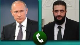 entretien téléphonique entre Vladimir Poutine et Ahmed Sharaa