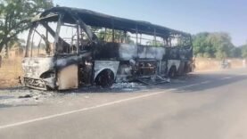 Tchad : un bus de l'agence Kinkig calciné sur l’axe Bébédjia-Moundou