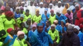 match de football féminin au Guéra, victoire éclatante du lycée de Mongo