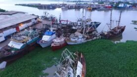 Grand nettoyage au port de Douala-Bonabéri, les épaves disparaissent