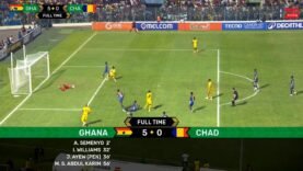 Catastrophe pour les SAO du Tchad : Écrasés par le Ghana 5-0 – Les Détails Incontournables à Connaitre!