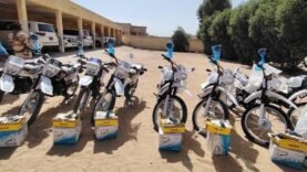 Abéché : le HCR renforce la sécurité au Ouaddaï avec dix motos pour les forces locales