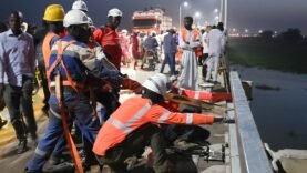 Les réparations du pont à double voie terminées après l&rsquo;accident du camion, la circulation reprend en toute sécurité.