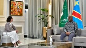 Tshisekedi rencontre la commissaire européenne pour discuter de l&rsquo;aide humanitaire en RDC