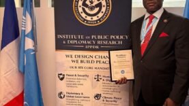 Olivier Noudjalbaye Dedingar, nouvel ambassadeur mondial de la paix : un espoir renouvelé pour le Tchad et au-delà.
