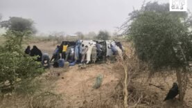 Un pick-up fait un tonneau à Mayo-Kebbi Est : un accident spectaculaire sans blessés