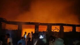 Incendie dévastateur au marché moderne d’Ati : des pertes matérielles considérables