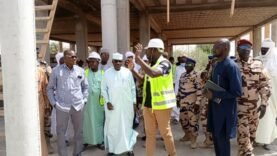 Faya-Largeau : évaluation des chantiers en cours par le délégué général du gouvernement