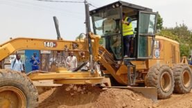 N&rsquo;Djamena : début du reprofilage des rues du 7e arrondissement
