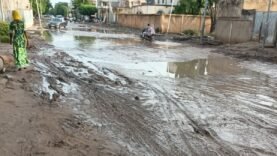 N&rsquo;Djamena : routes en danger sous la pluie