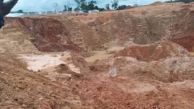 Zamboye : Arrêt des travaux suite à un glissement de terrain