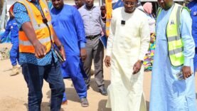 Le maire du 1er à N&rsquo;Djaména inspecte les aménagements