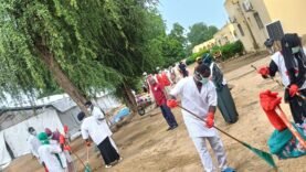 Opération salubrité contre le choléra à Amtiman