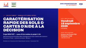 Tchad : le projet RENFORT cherche un expert en caractérisation