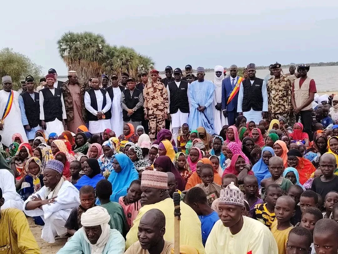 Yobe : le gouverneur visite les réfugiés nigérians à Kaya