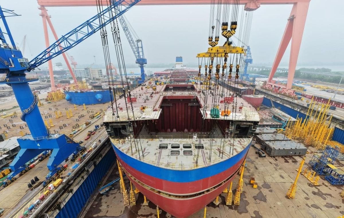La Chine renforce son leadership mondial dans la construction navale