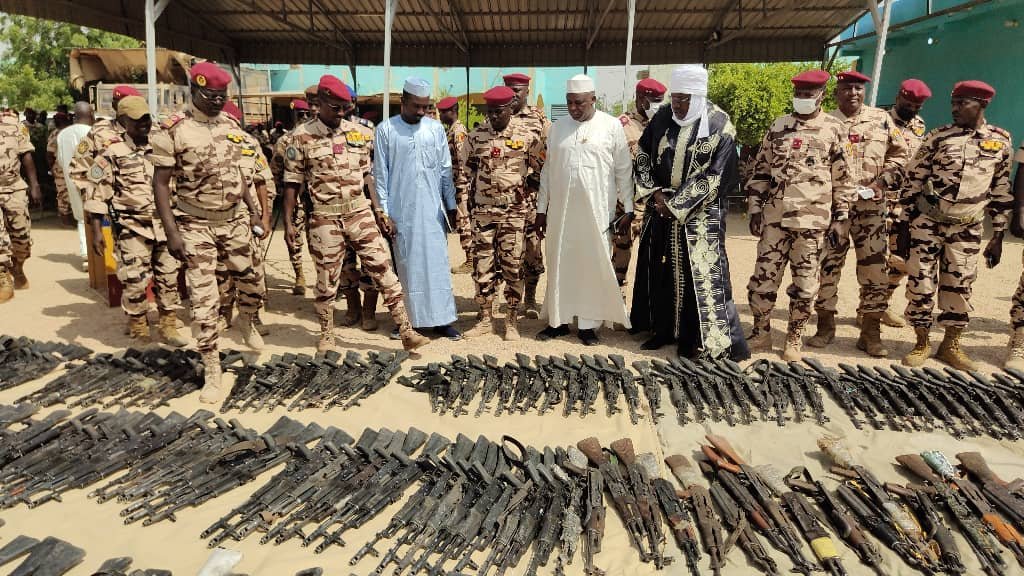 Opération de désarmement : 3 430 armes saisies dans l&rsquo;Est du Tchad