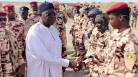 Le ministre des Armées relaie le message présidentiel aux forces