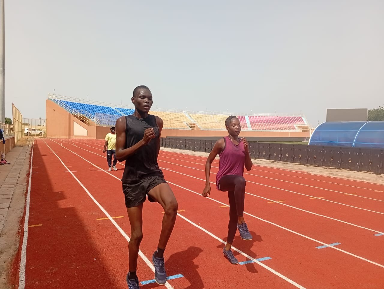 Jeunesse olympique : Kebzabo et Lucienne prêts pour le Tchad !