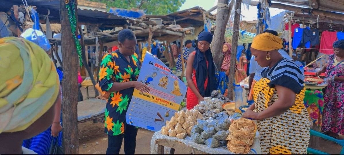 Tchad : Les jeunes U-Reporter unis contre le choléra à Sarh