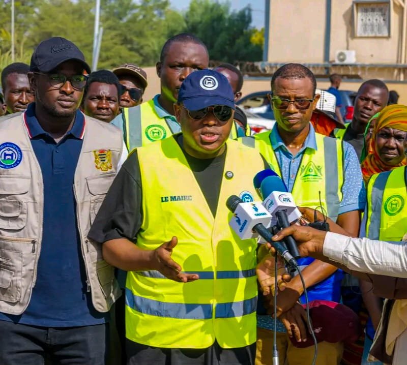N’Djamena : Verdissement et pavage des grands axes en chantier