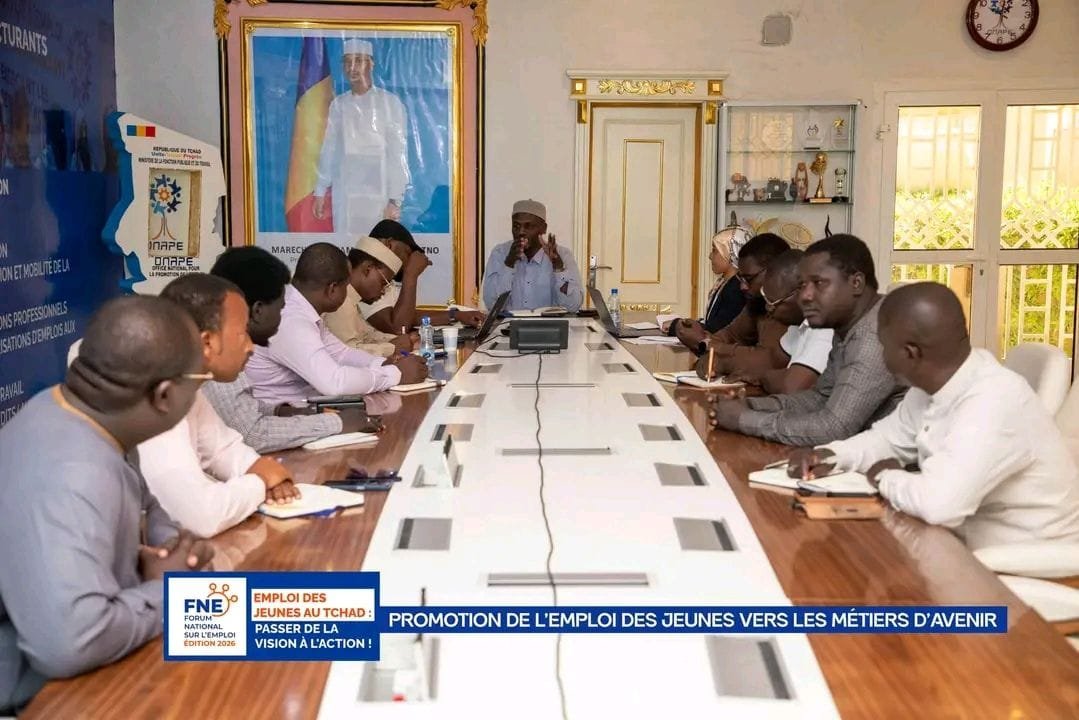 FNE 2026 au Tchad : Mobilisation pour le Forum national de l’emploi