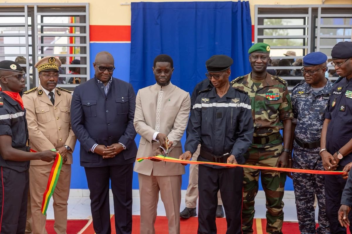 Inauguration de la caserne de Diamniadio par Bassirou Diomaye Faye