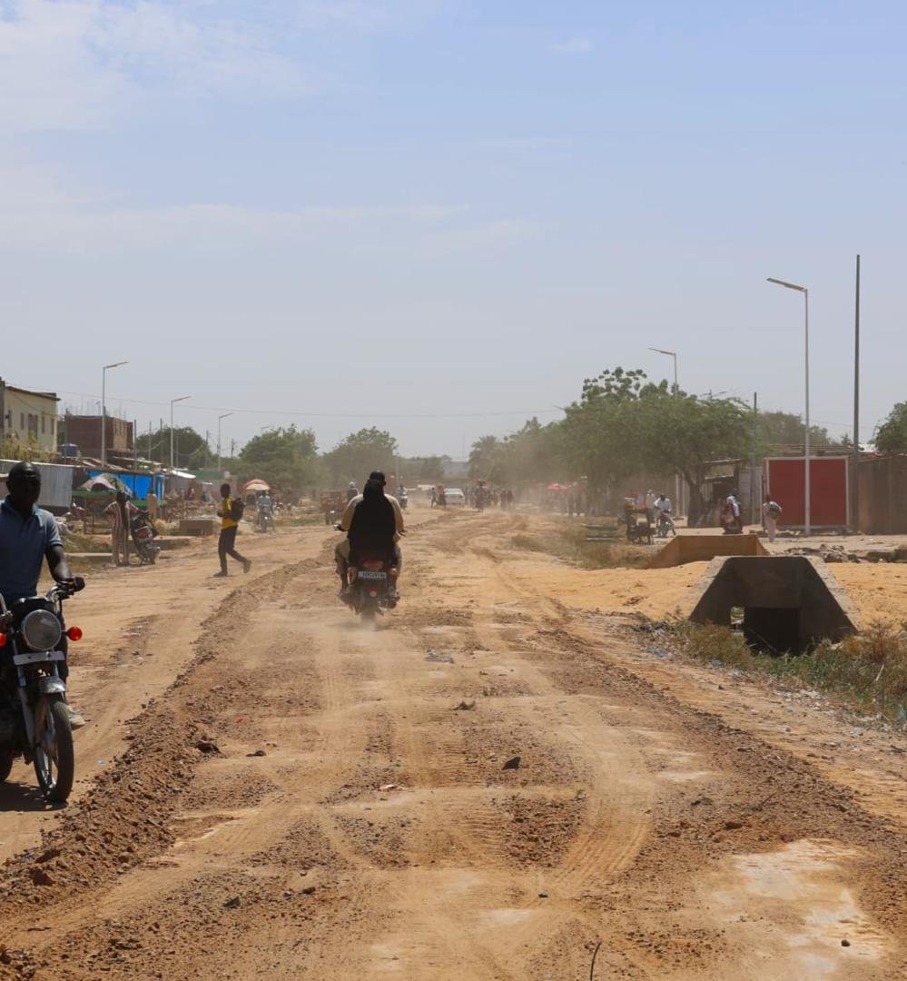 N&rsquo;Djamena : début des travaux de voirie dans le 1er arrondissement