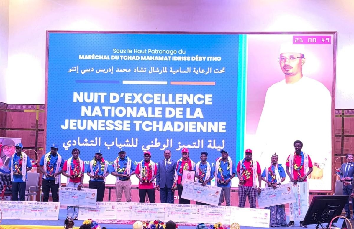 Tchad : La jeunesse célébrée à la 2e Nuit d&rsquo;excellence