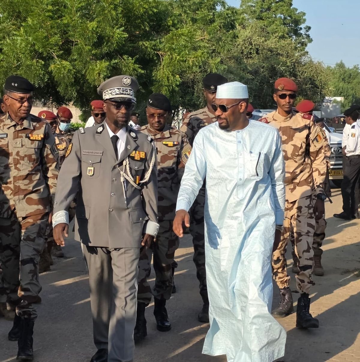 Honneur à trois policiers au Tchad après l&rsquo;arrestation de « Bachara 8